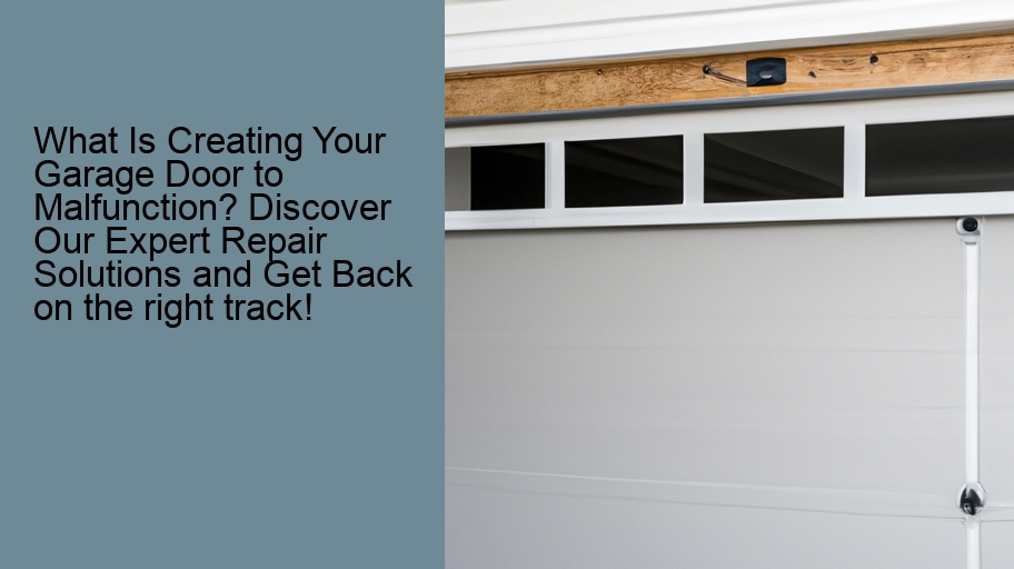 What Is Creating Your Garage Door to Malfunction? Discover Our Expert Repair Solutions and Get Back on the right track!
